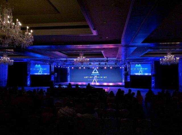 audio video lighting work events