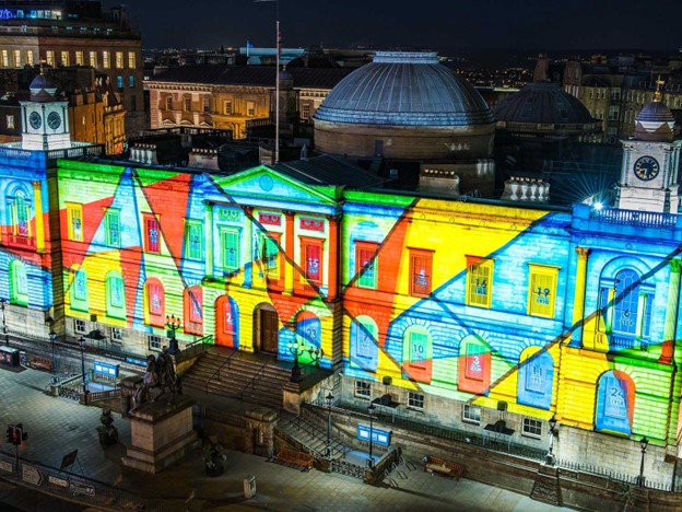 Projection Mapping example
