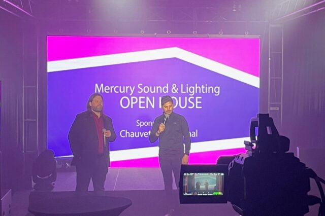 LED Video Wal at Mercury Sound & Lighting